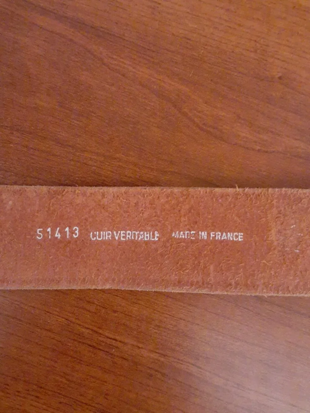 Vintage French Concho Panel Belt